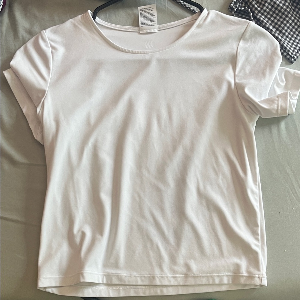 All in Motion White Tee